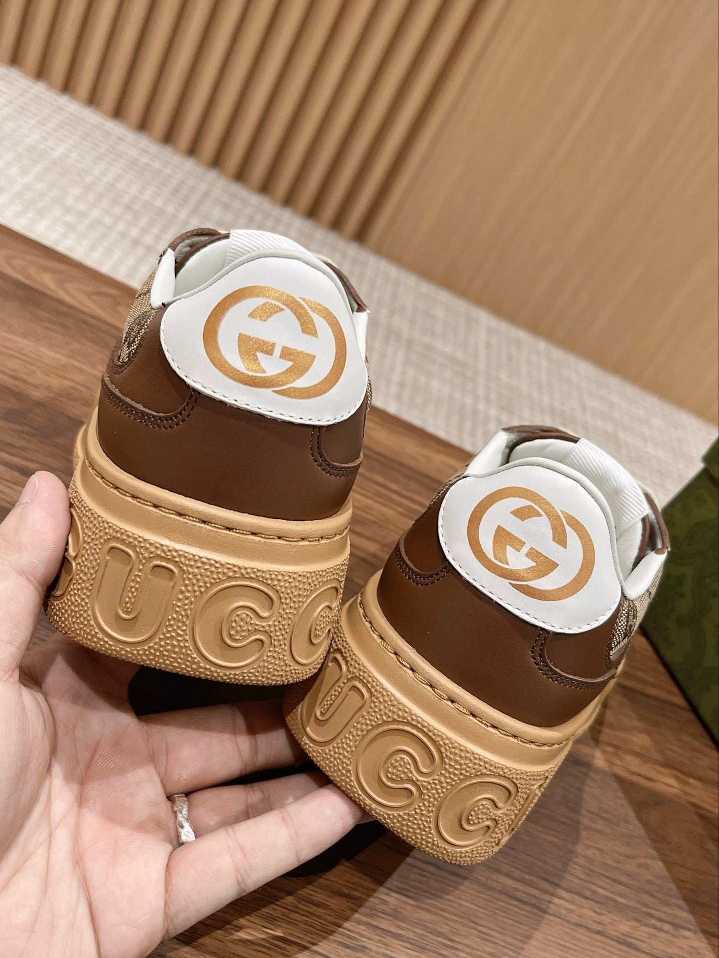 Gucci Chunky Brown GG Sneaker
