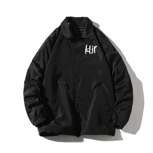 Youth Dragon Print Bomber Jackets 2020 Japanese Streetwear Jackets And Coats Mens Autumn Harajuku Black Windbreaker