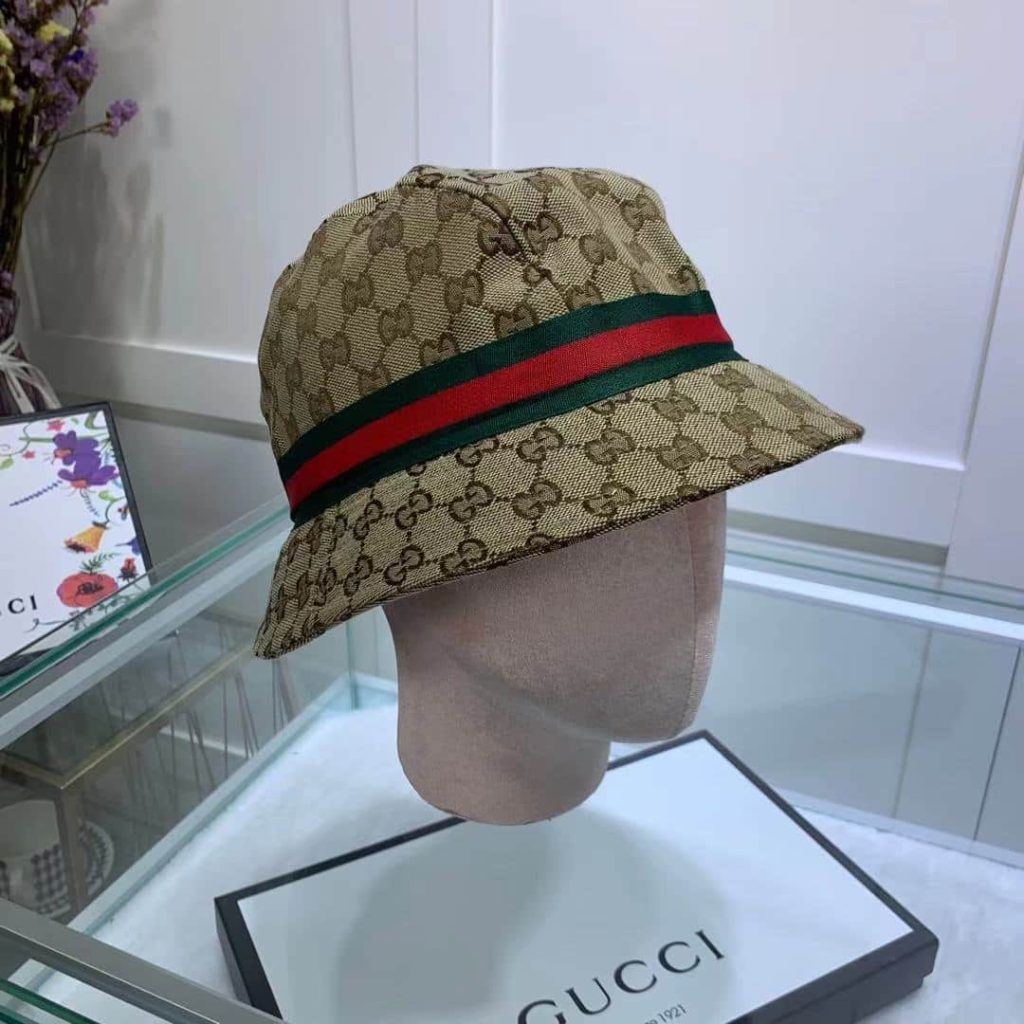 Gucci Gg Ssima Soft Web Fedora Hat Beige - Image 3