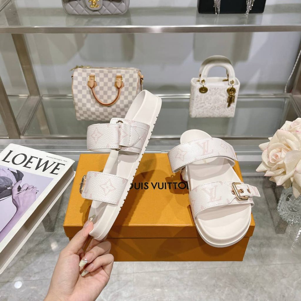 Louis Vuitton Bom Dia Flat Comfort Mule Dune Beige 1Ahmt7 - Image 7