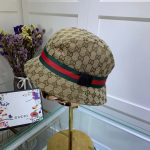 Gucci Gg Ssima Soft Web Fedora Hat Beige - Image 5
