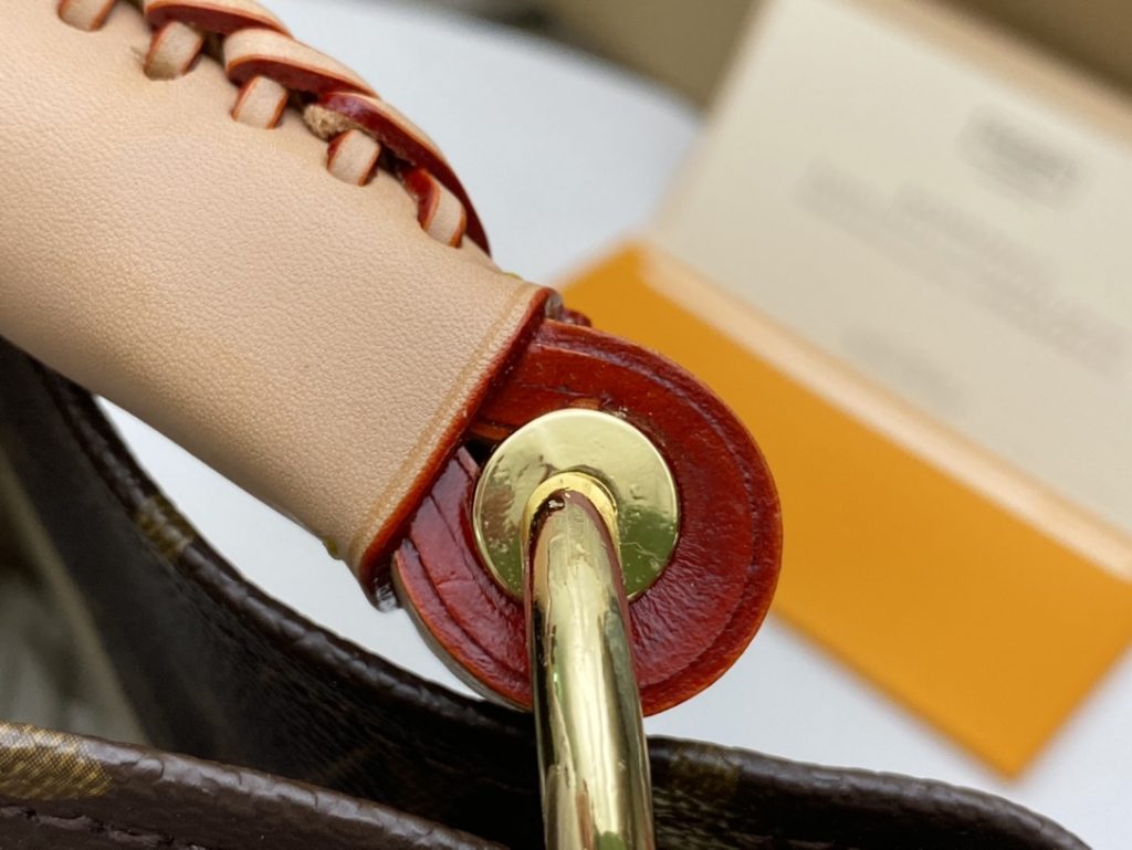 Louis Vuitton Artsy MM Monogram Canvas Hobo Bag Brown 41cm M44869 - Image 10