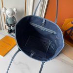 Louis Vuitton Neverfull MM Bag Monogram Denim Blue 32Cm - Image 7