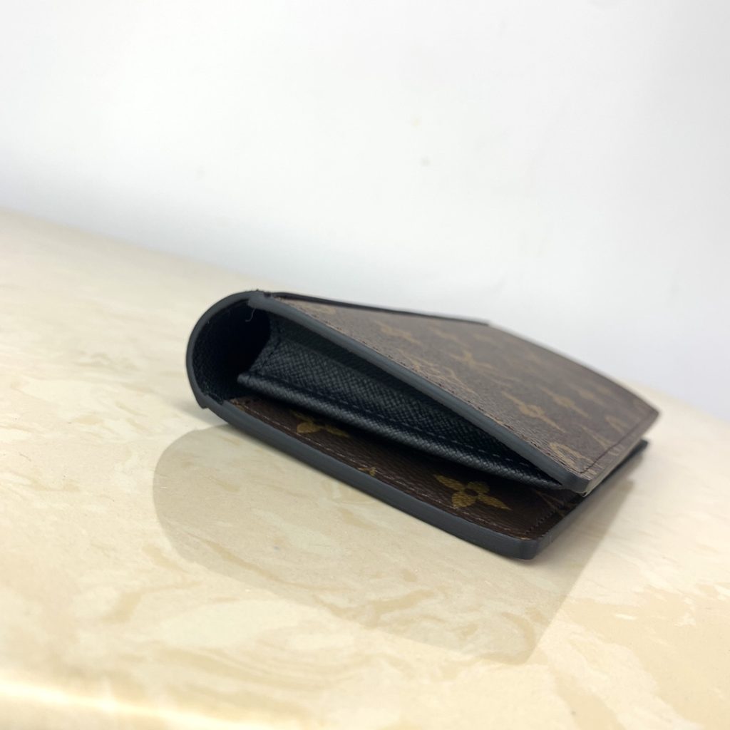 Louis Vuitton Brazza Wallet Monogram Macassar Brown 19Cm M69410 - Image 4