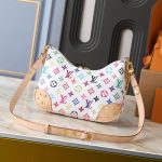 Louis Vuitton X Takashi Murakami Boulogne PM White 29Cm M27790 - Image 3