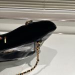 Chanel Medium Shopping Bag And Gold Tone Metal Black 35Cm As5463 B20565 94305 - Image 8