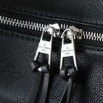 Louis Vuitton Beaubourg Hobo MM Mahina Perforated Leather Shoulder Bag Black 32cm M56073 - Image 12