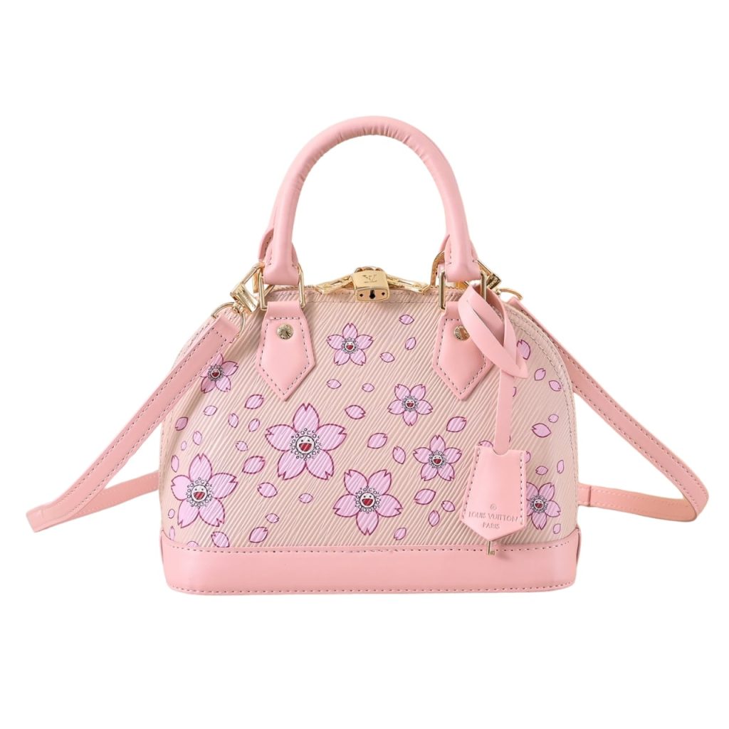 Louis Vuitton X Takashi Murakami Alma BB Pink 25Cm M13104 - Image 2