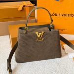 Louis Vuitton Capucines BB Bag Dark Brown 27Cm - Image 3