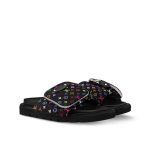 Louis Vuitton X Takashi Murakami Pool Pillow Flat Comfort Mule Black 1agvrf - Image 8