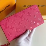 Louis Vuitton Zippy Wallet Monogram Dark Pink 19Cm M83639 - Image 6