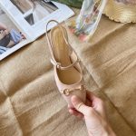 Gucci Women's Horsebit Pump Beige Leather - Image 7