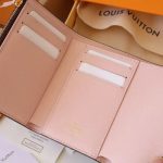 Louis Vuitton Victorine Wallet Monogram Rose Ballerine 12Cm M62360 - Image 7