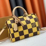 Louis Vuitton Speedy Bandoulière 25 Damier Pop Yellow 25Cm N40584 - Image 4
