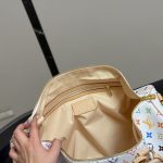 Louis Vuitton X Takashi Murakami Keepall Bandoulière 45 Bag Multicolore Blanc 45cm M13742 - Image 5