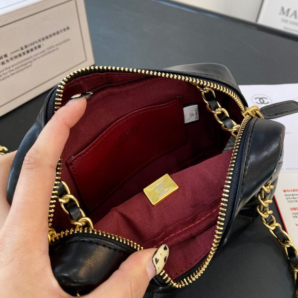 Chanel Mini Camera Case Black 18Cm As5190 B18306 94305 - Image 5