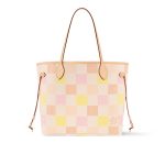 Louis Vuitton Neverfull MM Damier Canvas Peach 31Cm N40668