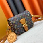 Louis Vuitton Montsouris Messenger PM Damier Ebene 20Cm N00147 - Image 4