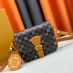 Louis Vuitton Montsouris Messenger PM Damier Ebene 20Cm N00147 - Image 3