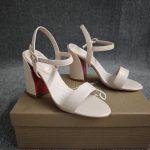Christian Louboutin Miss Jane 85 Sandal Beige 1240672F608 - Image 3