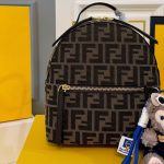 Fendi Mini Backpack Brown 22cm 8bz038a5tlf13vk - Image 3