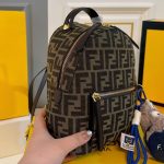 Fendi Mini Backpack Brown 22cm 8bz038a5tlf13vk - Image 4