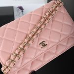 Chanel Classic Wallet On Chain Gold Light Pink 19Cm Ap0250 Y33352 Ng120 - Image 7