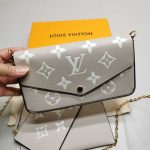 Louis Vuitton Félicie Pochette Monogram Grey 21Cm M82610 - Image 3