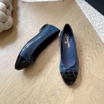Chanel Ballet Flats Navy Blue G02819 B19028 Nacis - Image 5