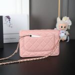 Chanel Classic Wallet On Chain Gold Light Pink 19Cm Ap0250 Y33352 Ng120 - Image 5