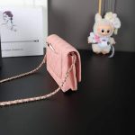 Chanel Classic Wallet On Chain Gold Light Pink 19Cm Ap0250 Y33352 Ng120 - Image 4