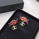 Chanel Pendant Earrings Gold And Multicolour Abf933 B21129 U2138 - Image 7