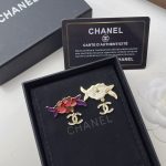 Chanel Pendant Earrings Gold And Multicolour Abf933 B21129 U2138 - Image 4