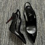 Christian Louboutin Hot Chick Sling Black 3230045B439 - Image 3