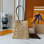 Louis Vuitton All In BB Raffia Brown 18Cm M14217 - Image 6