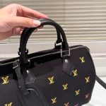 Louis Vuitton Speedy 40 Bandoulière Black 40cm M14136 - Image 6