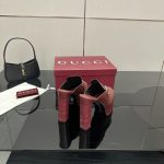 Gucci Women Platform Mule With Horsebit Red Leather ‎835315 Aadcw 6207 - Image 8