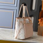 Louis Vuitton Neverfull Inside Out MM Monogram Dune 31cm M25665 - Image 5