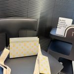 Louis Vuitton Gaston Wearable Wallet Monogram Yellow 22cm M14690 - Image 3