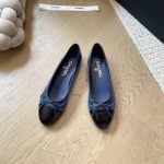 Chanel Ballet Flats Navy Blue G02819 B19028 Nacis - Image 3