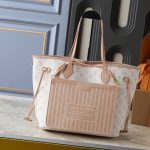 Louis Vuitton Neverfull Inside Out MM Monogram Dune 31cm M25665 - Image 4