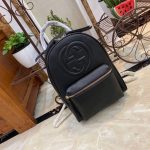 Gucci Soho Chain Leather Backpack Black 31cm - Image 3