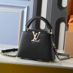 Louis Vuitton Capucines Mini Black 21Cm - Image 3