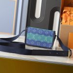 Louis Vuitton Bosphore Wearable Wallet Blue Stripes 19cm M15173 - Image 5