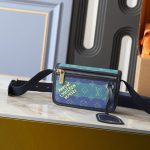 Louis Vuitton Bosphore Wearable Wallet Blue Stripes 19cm M15173 - Image 3