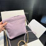 Chanel 22 Mini Handbag Purple 23Cm - Image 8