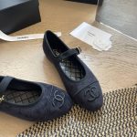 Chanel Mary Jane Ballet Flat Black - Image 5