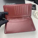 Chanel Quilted Classic Long Flap Wallet Black 19Cm - Image 6