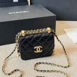 Chanel 21a Mini Flap Coin Purse With Chain Black 12cm Ap2290 B06092 94305 - Image 3