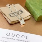 Gucci Trademark Silver Chain ​​bracelet With Padlock - Image 6